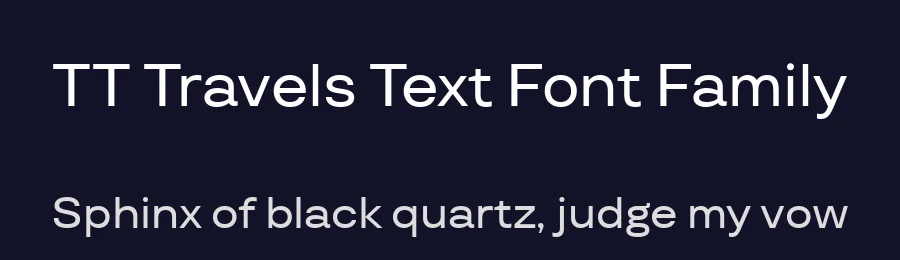 TT Travels Text Font Family by Marina Khodak , Toma Streltsova , TypeType Team — Sans Serif Font — thumbnail 2