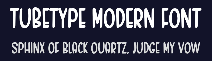 Tubetype Modern Font by inermediaSTUDIO — Display Font — thumbnail 2