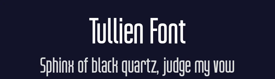 Tullien Font by Indotype — Sans Serif Font — thumbnail 2