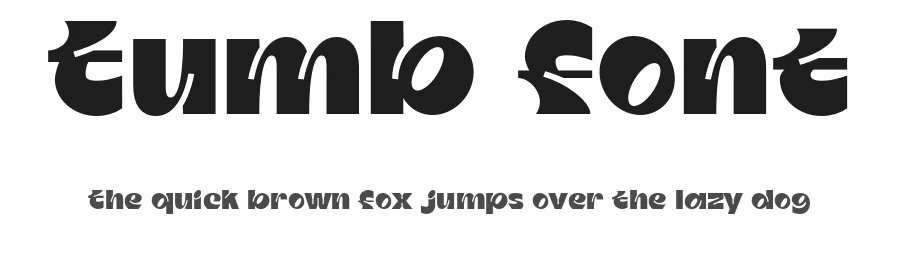 Tumb Font by That That Creative — Display Font
