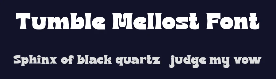 Tumble Mellost Font by Say Studio — Display Font — thumbnail 2