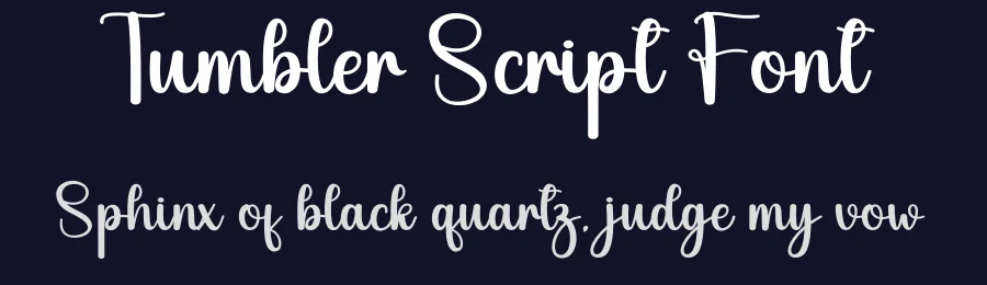 Tumbler Script Font by andikastudio — Script Handwritten Font — thumbnail 2
