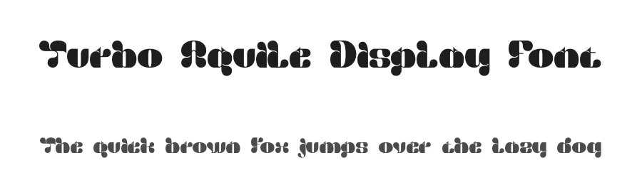 Turbo Aquile Display Font by timelesstype.co — Display Font