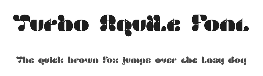 Turbo Aquile Font by timelesstype.co — Display Font
