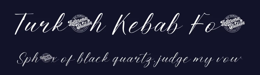 Turkish Kebab Font by letterenastudios — Script Handwritten Font — thumbnail 2