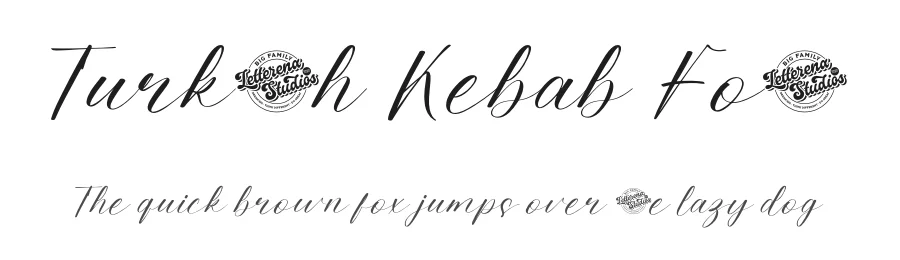 Turkish Kebab Font by letterenastudios — Script Handwritten Font