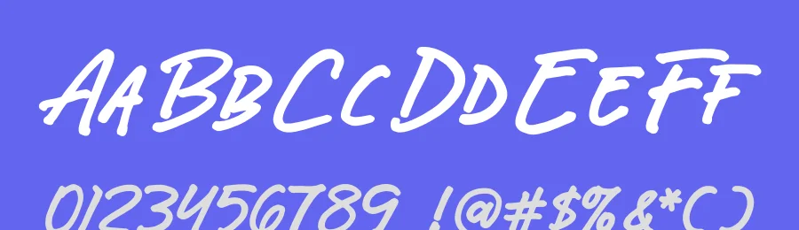 Turnflow Blathco – Street Marker Brush Font by letterenastudios — Script Handwritten Font — thumbnail 3