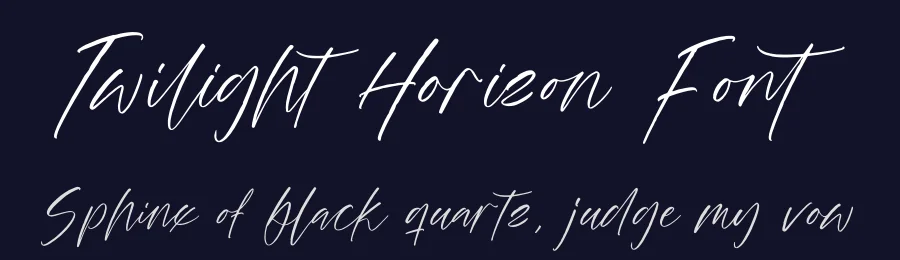Twilight Horizon Font by Operatype.Co — Script Handwritten Font — thumbnail 2