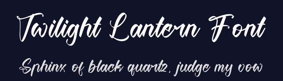 Twilight Lantern Font by stylishtype.co — Script Handwritten Font — thumbnail 2