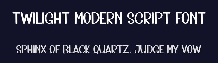 Twilight Modern Script Font by inermediaSTUDIO — Display Font — thumbnail 2