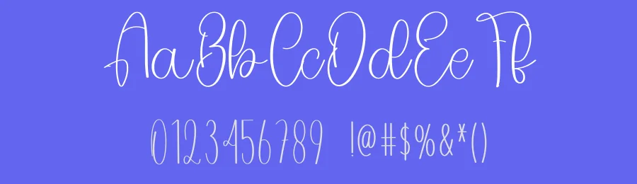 Twilight Sparkle – Natural Script Handwritten Font by freshtypeink — Script Handwritten Font — thumbnail 3