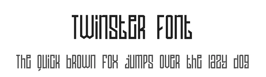 Twinster Font by Rismatype — Display Font