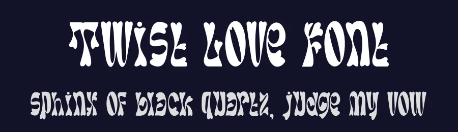 Twist Love Font by PutraCetol Studio — Display Font — thumbnail 2