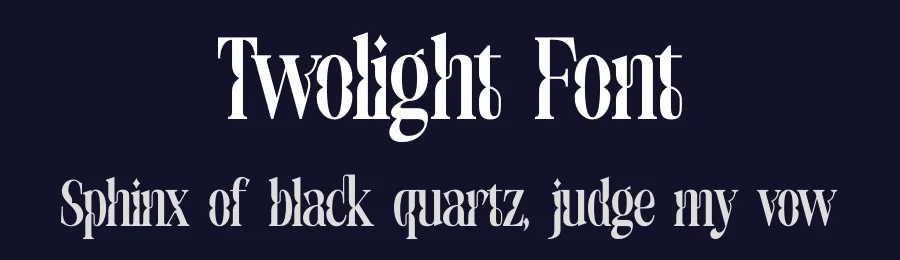 Twolight Font by timelesstype.co — Serif Font — thumbnail 2