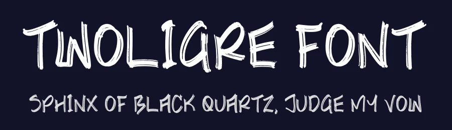 Twoligre Font by perspectype — Script Handwritten Font — thumbnail 2