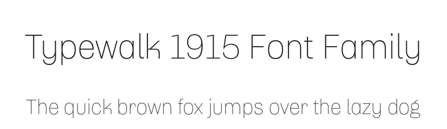 Typewalk 1915 Font Family by typocalypse — Sans Serif Font