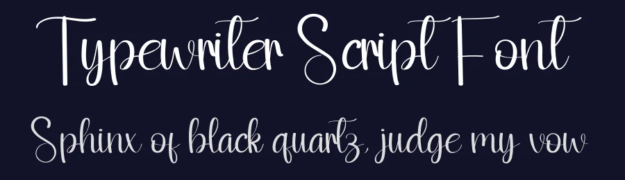 Typewriter Script Font by andikastudio — Script Handwritten Font — thumbnail 2