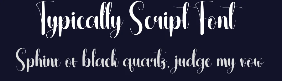 Typically Script Font by andikastudio — Script Handwritten Font — thumbnail 2