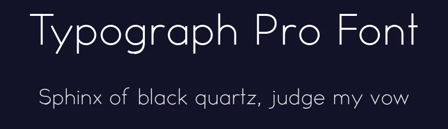 Typograph Pro Font by Aleksandar Petkov Aleksandrov — Sans Serif Font — thumbnail 2