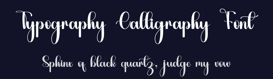 Typography Calligraphy Font by inermediaSTUDIO — Script Handwritten Font — thumbnail 2