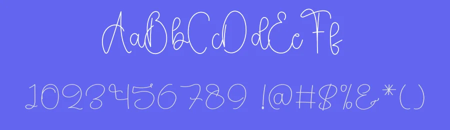 Typography – Clean Handwritten Font by freshtypeink — Script Handwritten Font — thumbnail 3