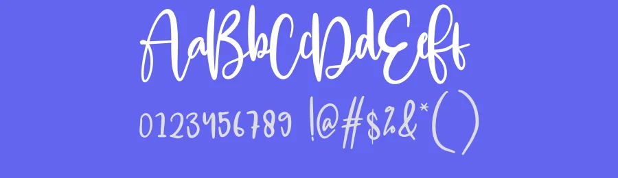 Typography Script Font by creativeletter — Script Handwritten Font — thumbnail 3