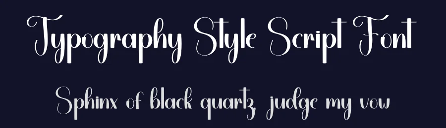 Typography Style Script Font by freshtypeink — Script Handwritten Font — thumbnail 2