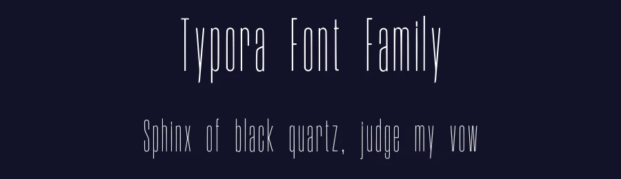 Typora Font Family by grphxcs studio — Sans Serif Font — thumbnail 2