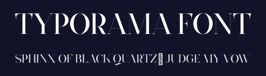 Typorama Font by vpcreativeshop — Serif Font — thumbnail 2