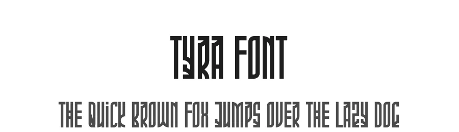 Tyra Font by vpcreativeshop — Display Font