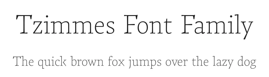 Tzimmes Font Family by Dada Studio — Serif Font