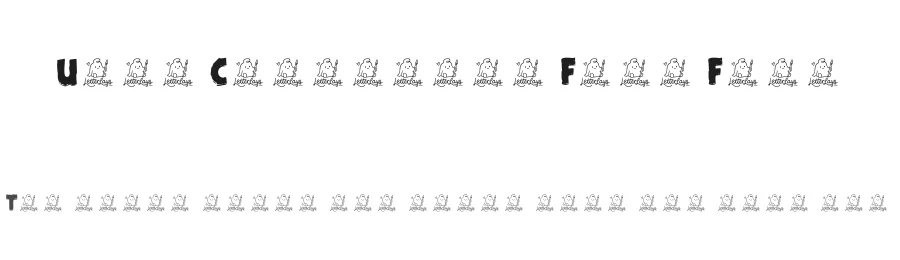 Ugly Cardboard Free Font by Letterlays — Display Font