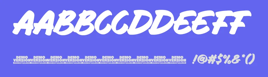 Uh Kaget – Bold Comic Display Font by Ronny_STD — Display Font — thumbnail 3