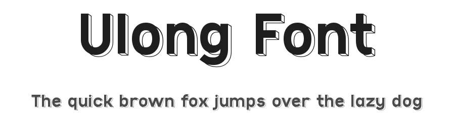 Ulong Font by Rautan Studio — Decorative Font