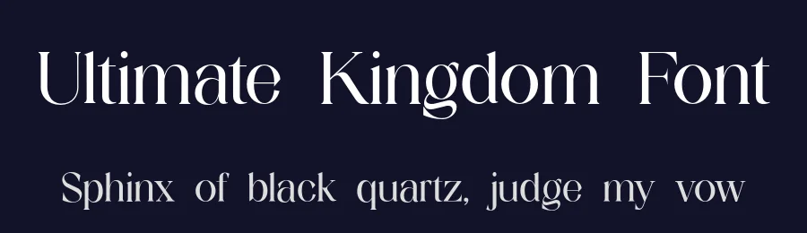 Ultimate Kingdom Font by UICreative — Serif Font — thumbnail 2