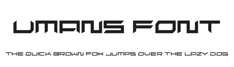 Umans Font by hayoyuka8 — Display Font
