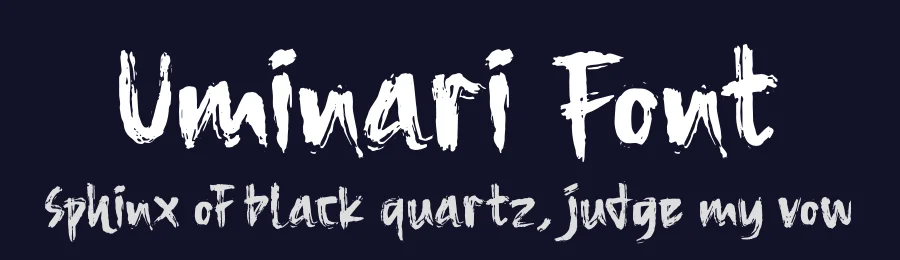 Uminari Font by Denustudios — Script Handwritten Font — thumbnail 2