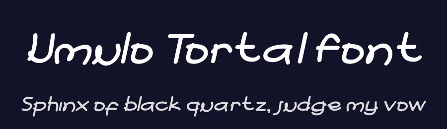 Umulo Tortal Font by futuristypestudio — Display Font — thumbnail 2