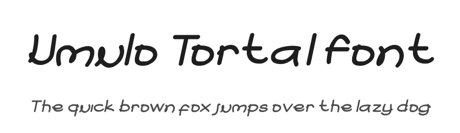 Umulo Tortal Font by futuristypestudio — Display Font