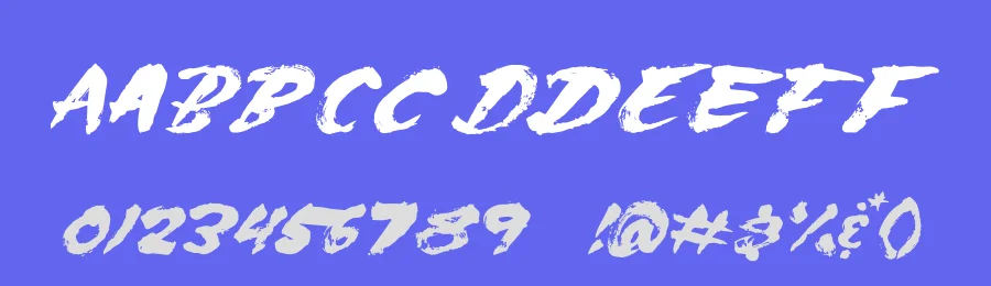 Underground Brush Font by Surplus Type Co — Script Handwritten Font — thumbnail 3