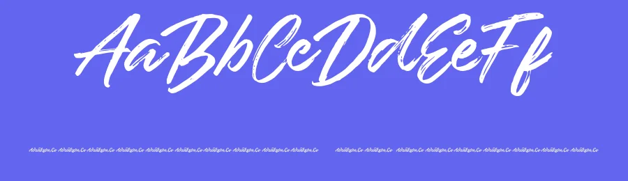 Underland Script Font by Wacaksara Co. — Script Handwritten Font — thumbnail 3