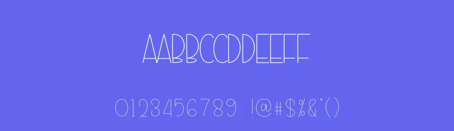 Underline Display Font by creativeletter — Display Font — thumbnail 3