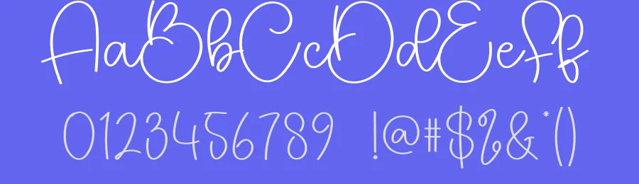 Underline Script Font by creativeletter — Script Handwritten Font — thumbnail 3
