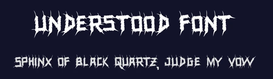 Understood Font by Rachmad bagus f — Decorative Font — thumbnail 2