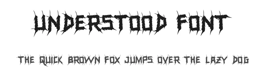 Understood Font by Rachmad bagus f — Decorative Font