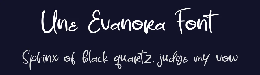Une Evanora Font by Lettermine — Serif Font — thumbnail 2