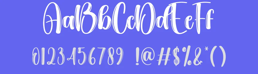 Unicorn Brush Font by creativeletter — Script Handwritten Font — thumbnail 3