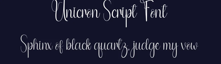 Unicron Script Font by andikastudio — Script Handwritten Font — thumbnail 2