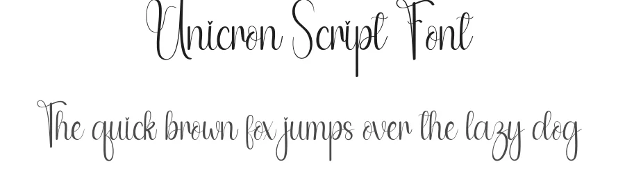 Unicron Script Font by andikastudio — Script Handwritten Font