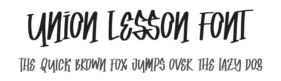 Union Lesson Font by Denustudios — Serif Font